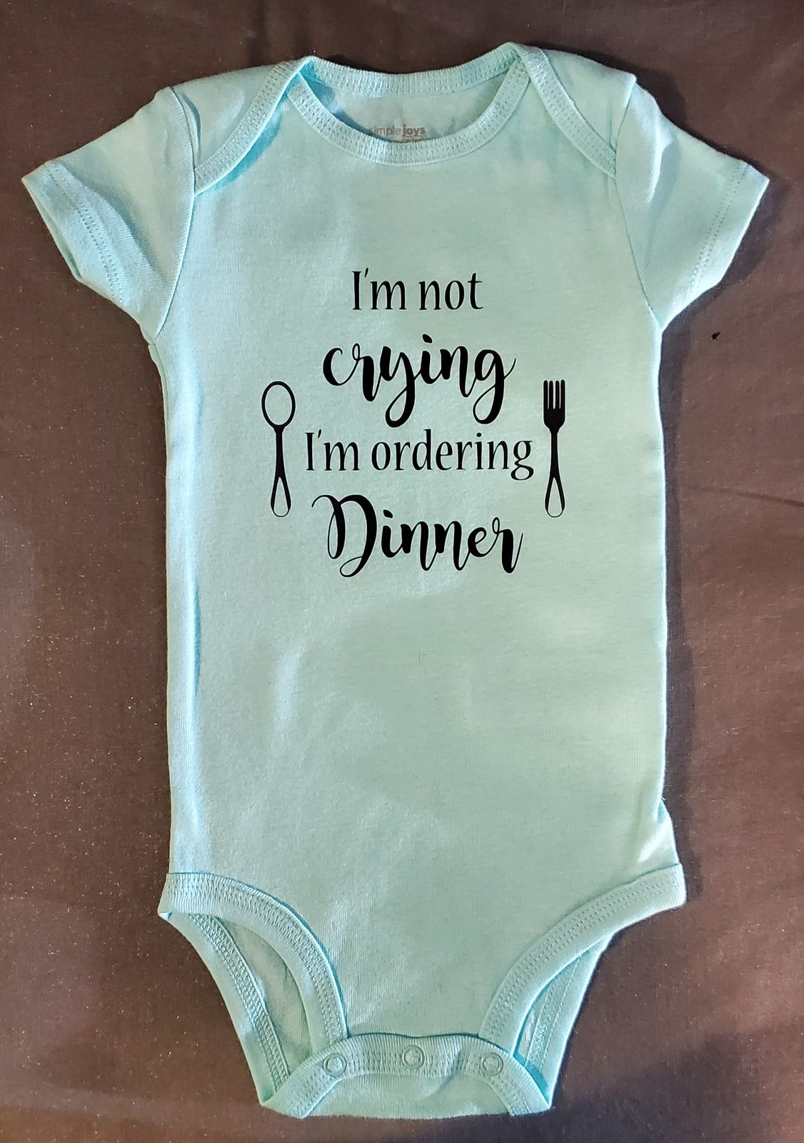 Custom baby onesie