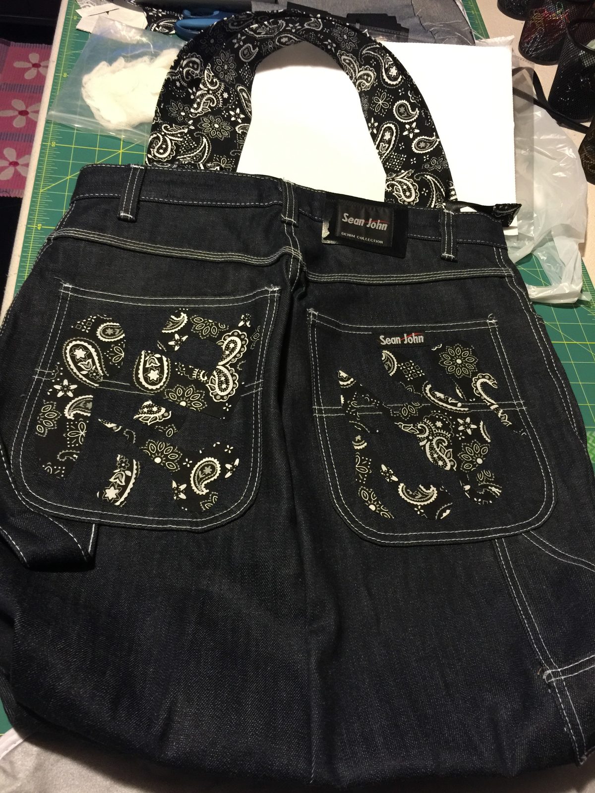 Custom fabric bag