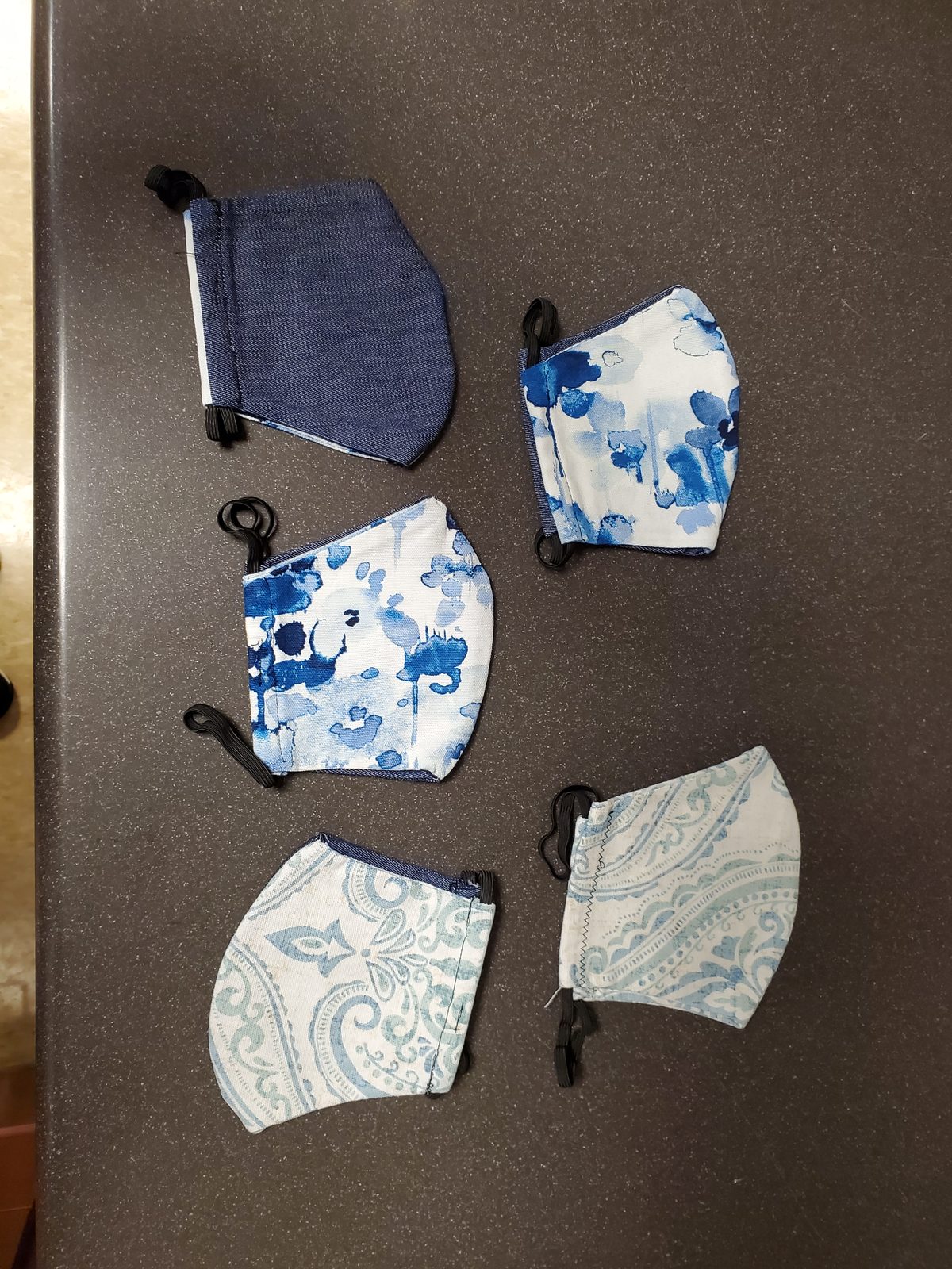 Custom face mask set