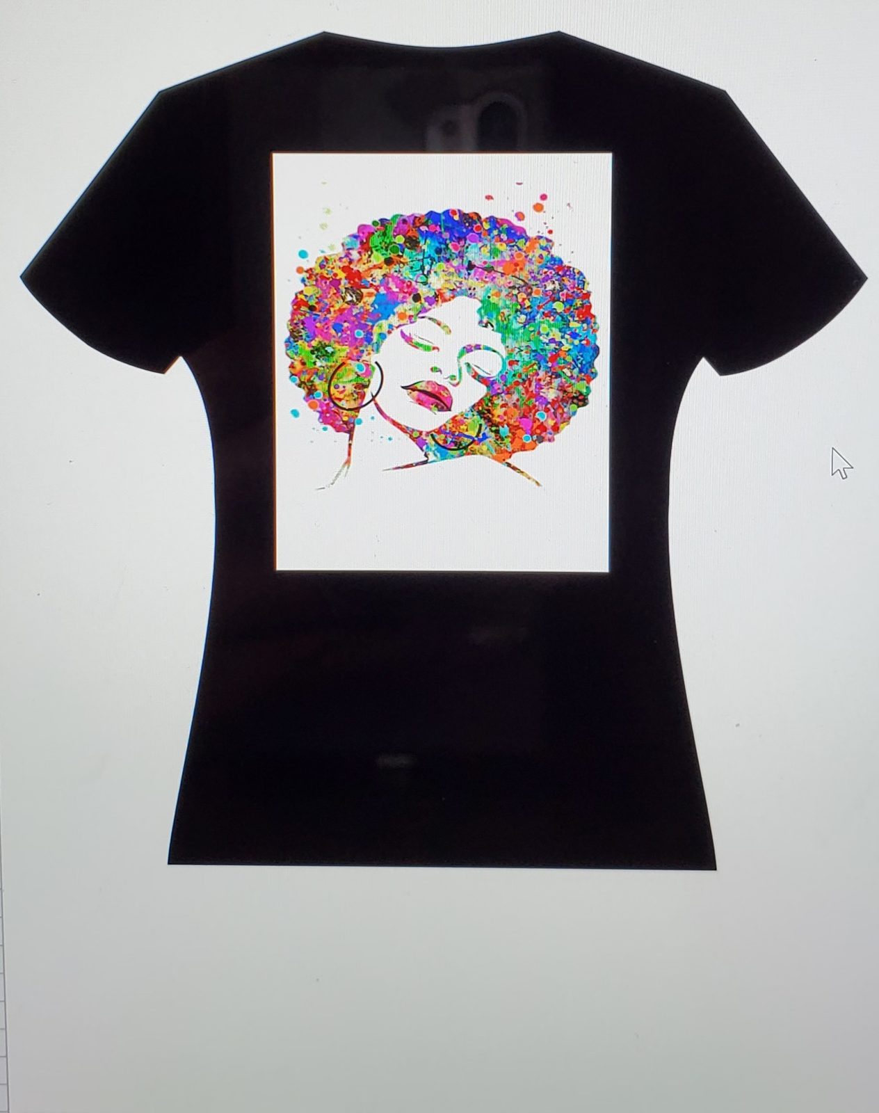 Custom graphic T-shirt